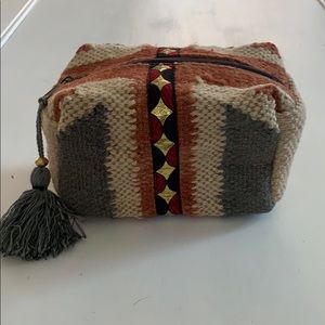 Handmade makeup bag